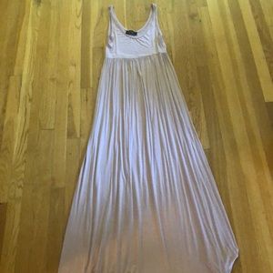 Pink maxi dress